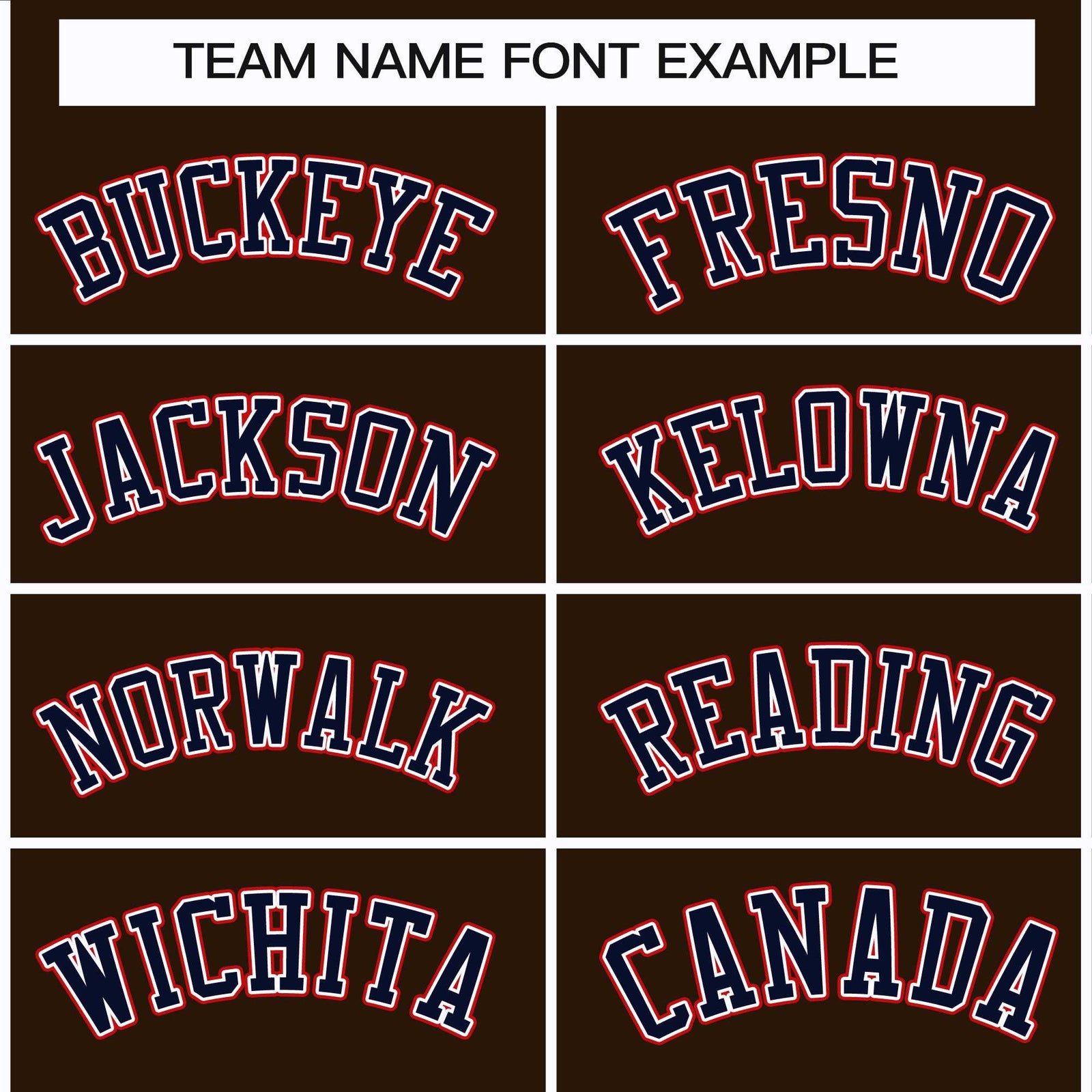 Custom Brown Navy White-Red Classic Style Hockey Jersey