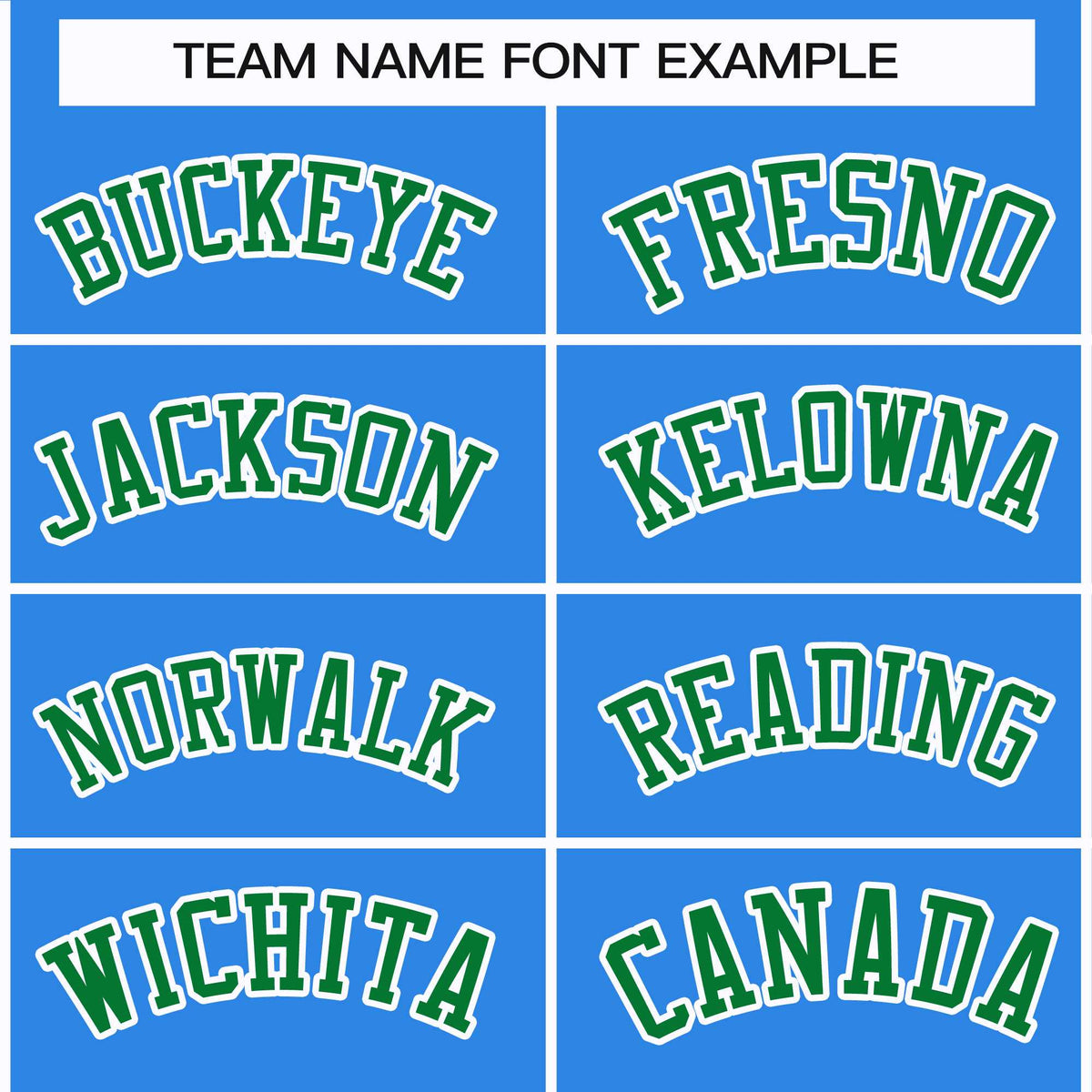 Custom Powder Blue Kelly Green-White Classic Style Hockey Jersey