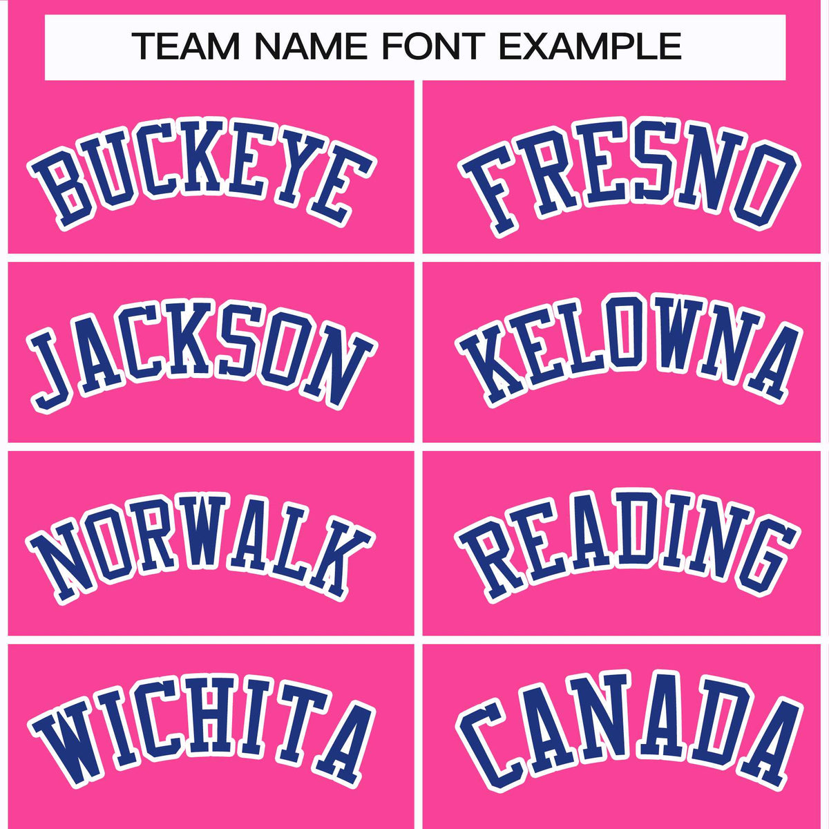 Custom Pink Royal-White Classic Style Hockey Jersey