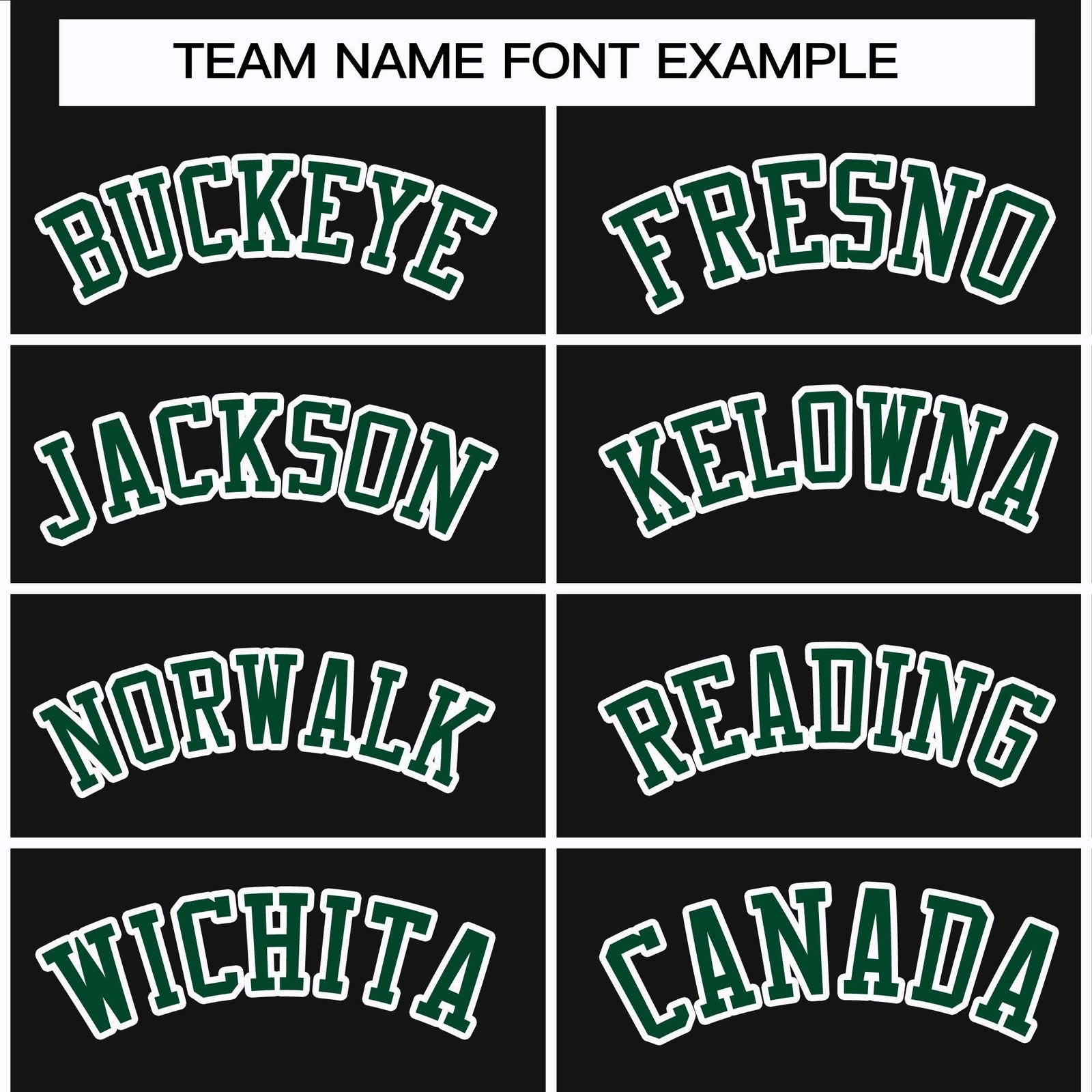 Custom Black Green-White Classic Style Hockey Jersey