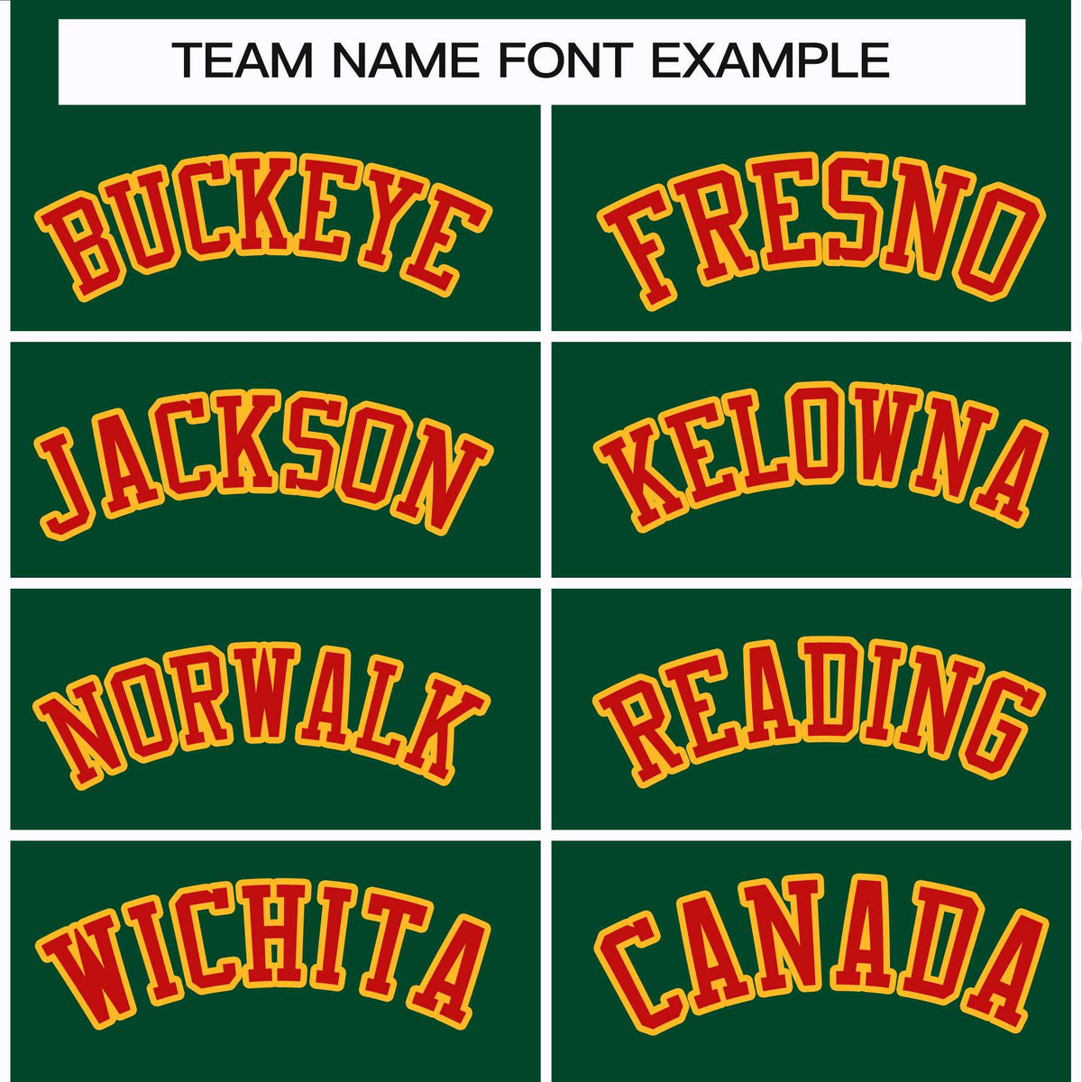Custom Green Red-Gold Classic Style Hockey Jersey