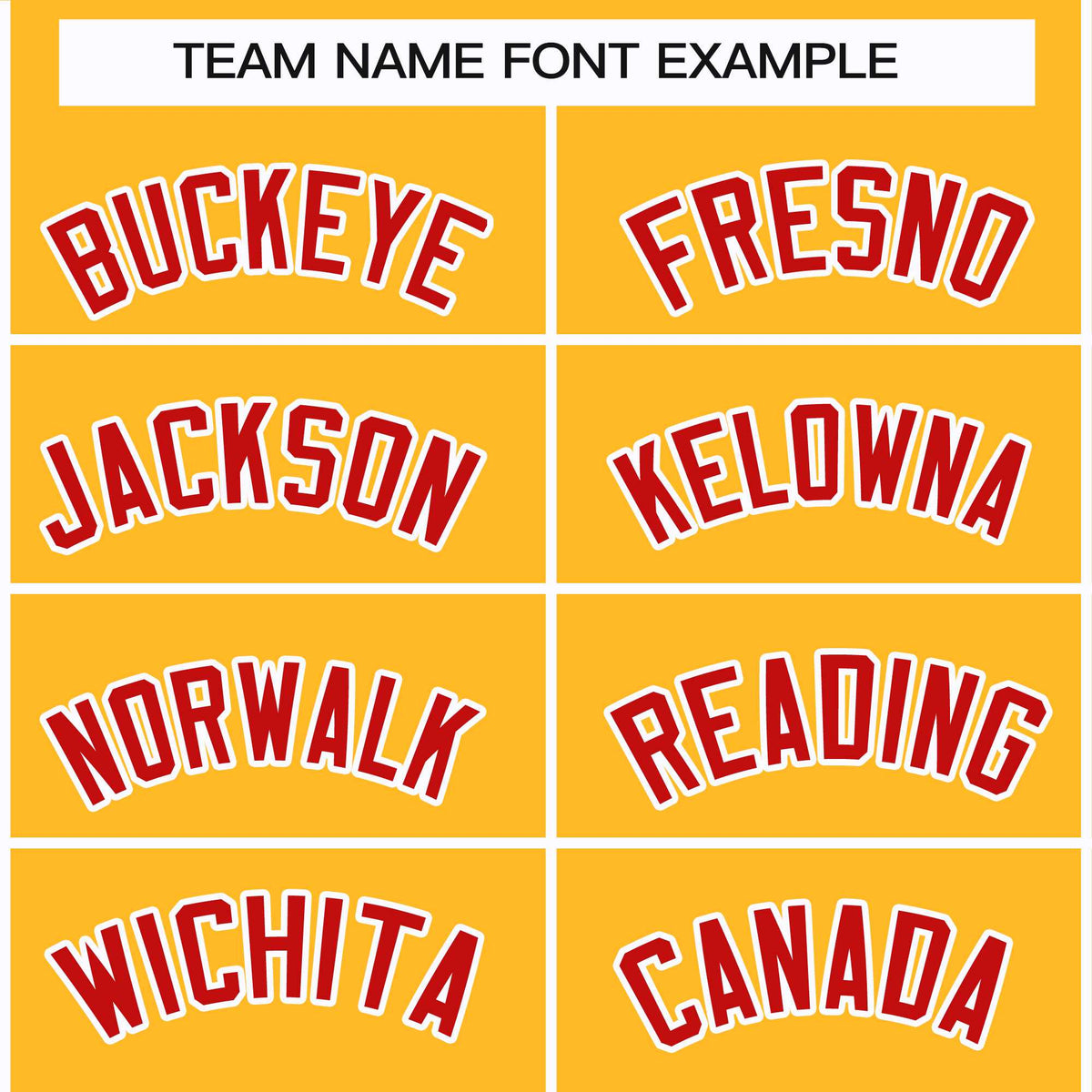 Custom Gold Red-White Classic Style Hockey Jersey