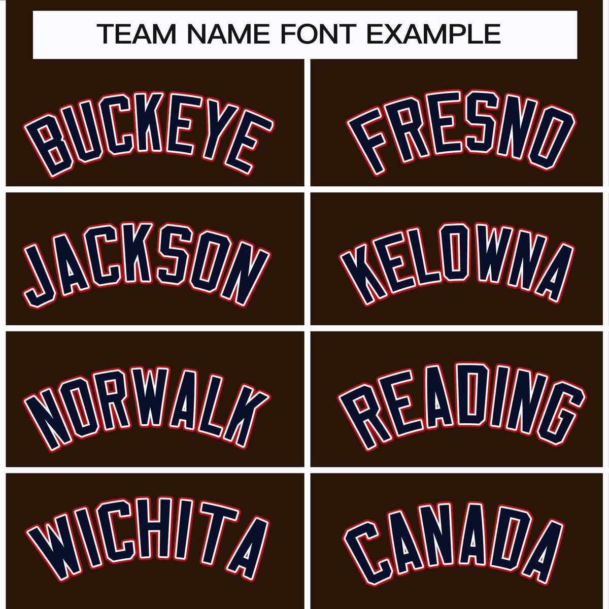 Custom Brown Navy White-Red Classic Style Hockey Jersey