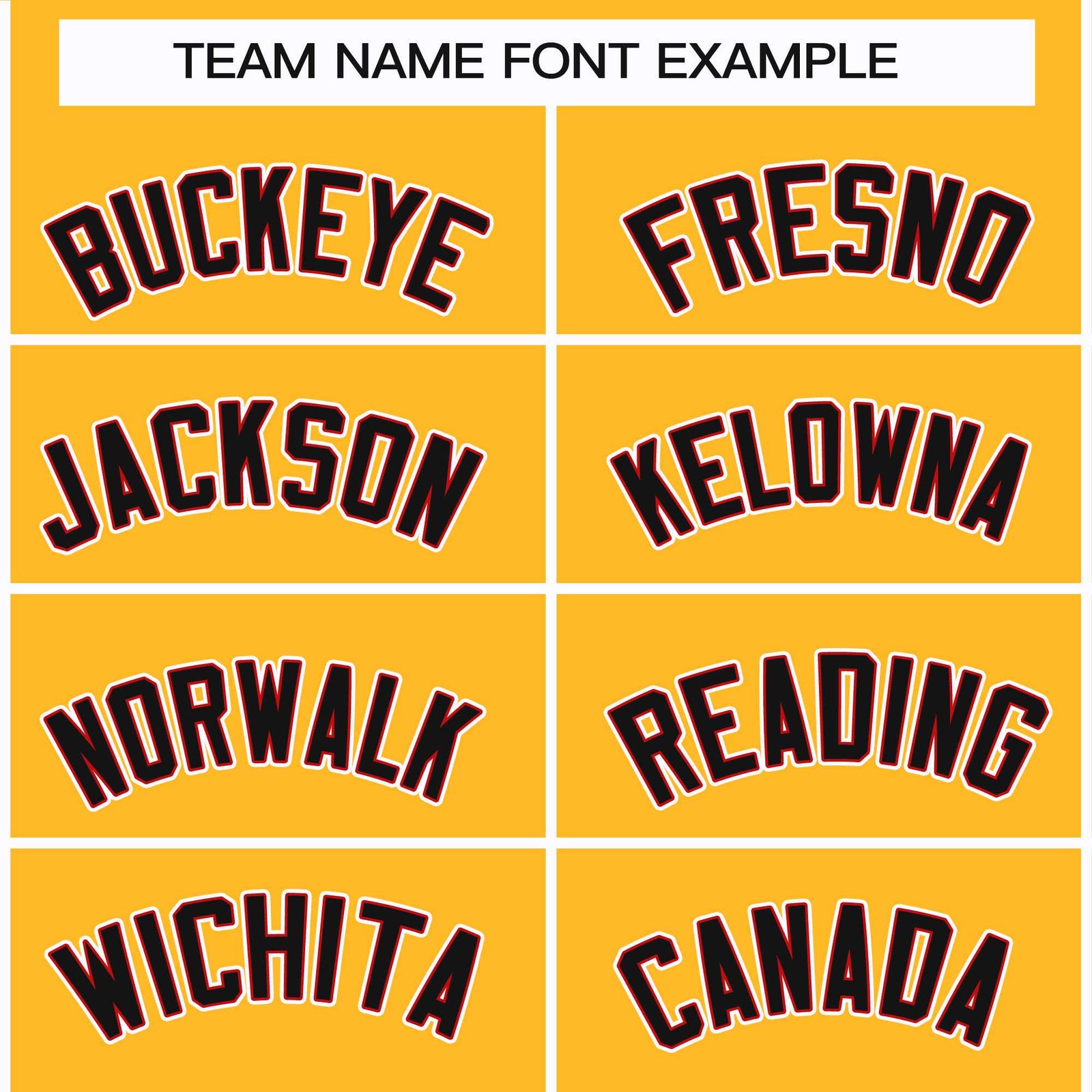 Custom Gold Black Red-White Classic Style Hockey Jersey