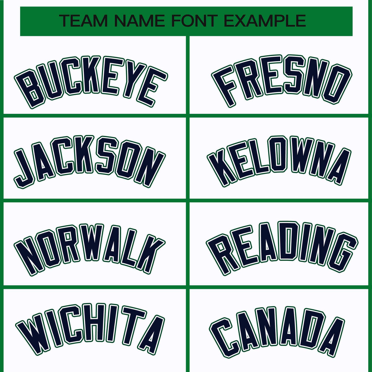 Custom White Navy White-Green Classic Style Hockey Jersey