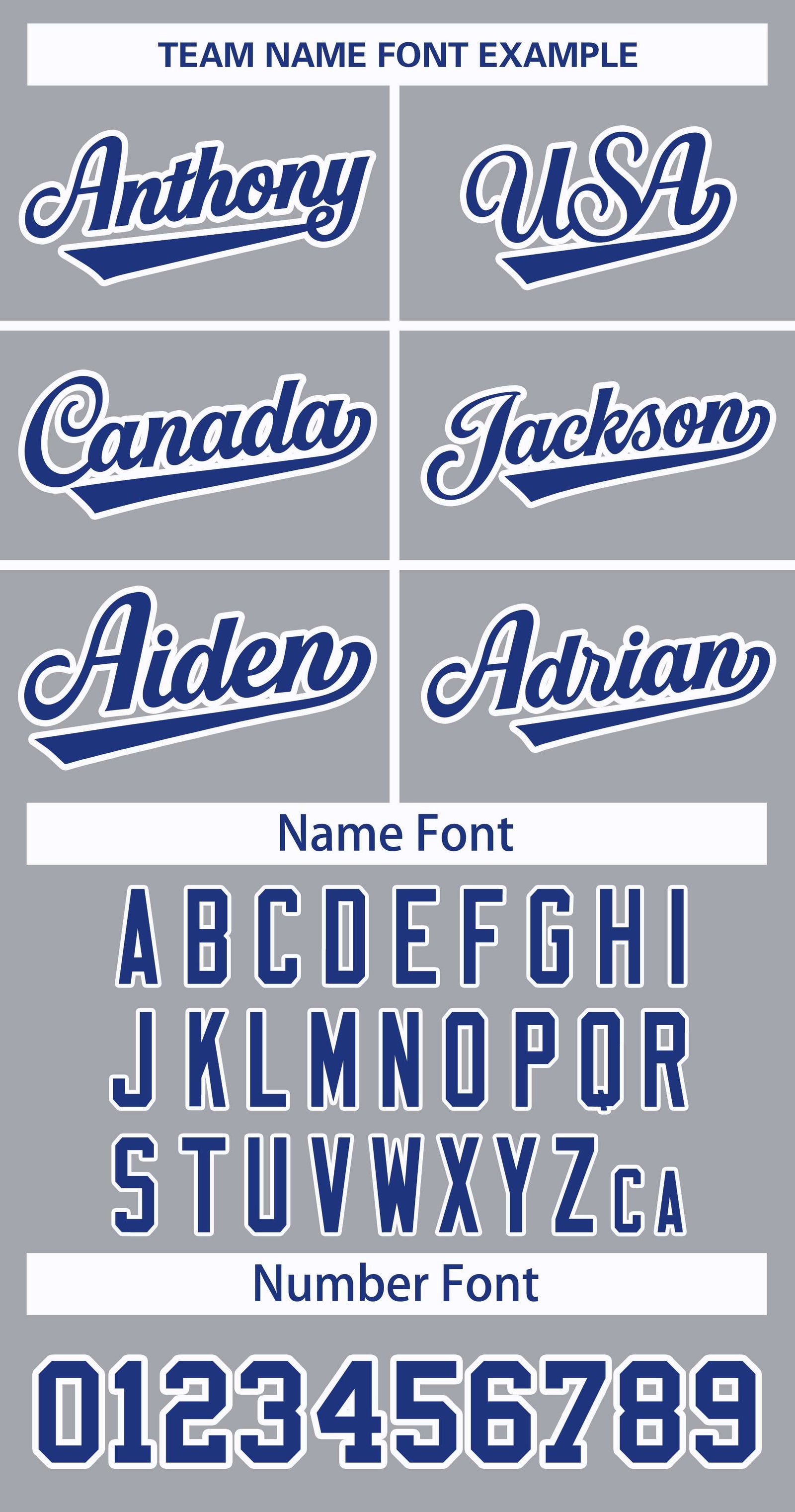 Custom Gray Royal-White Classic Style Hockey Jersey