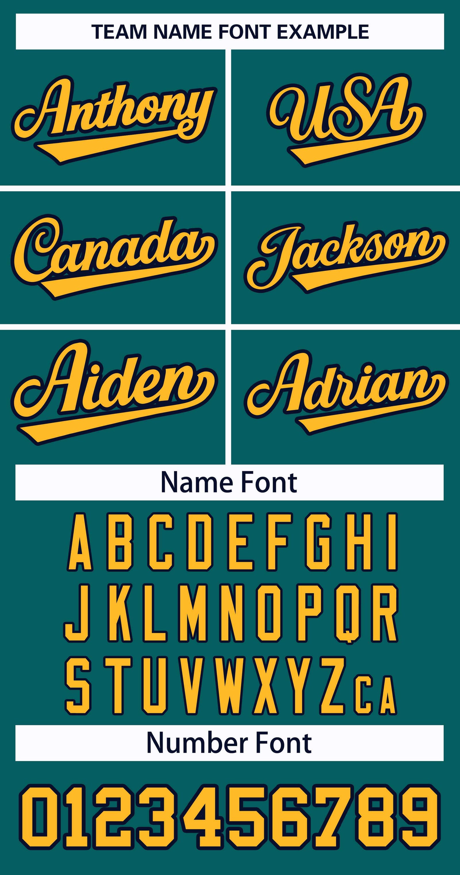 Custom Aqua Gold-Navy Classic Style Hockey Jersey