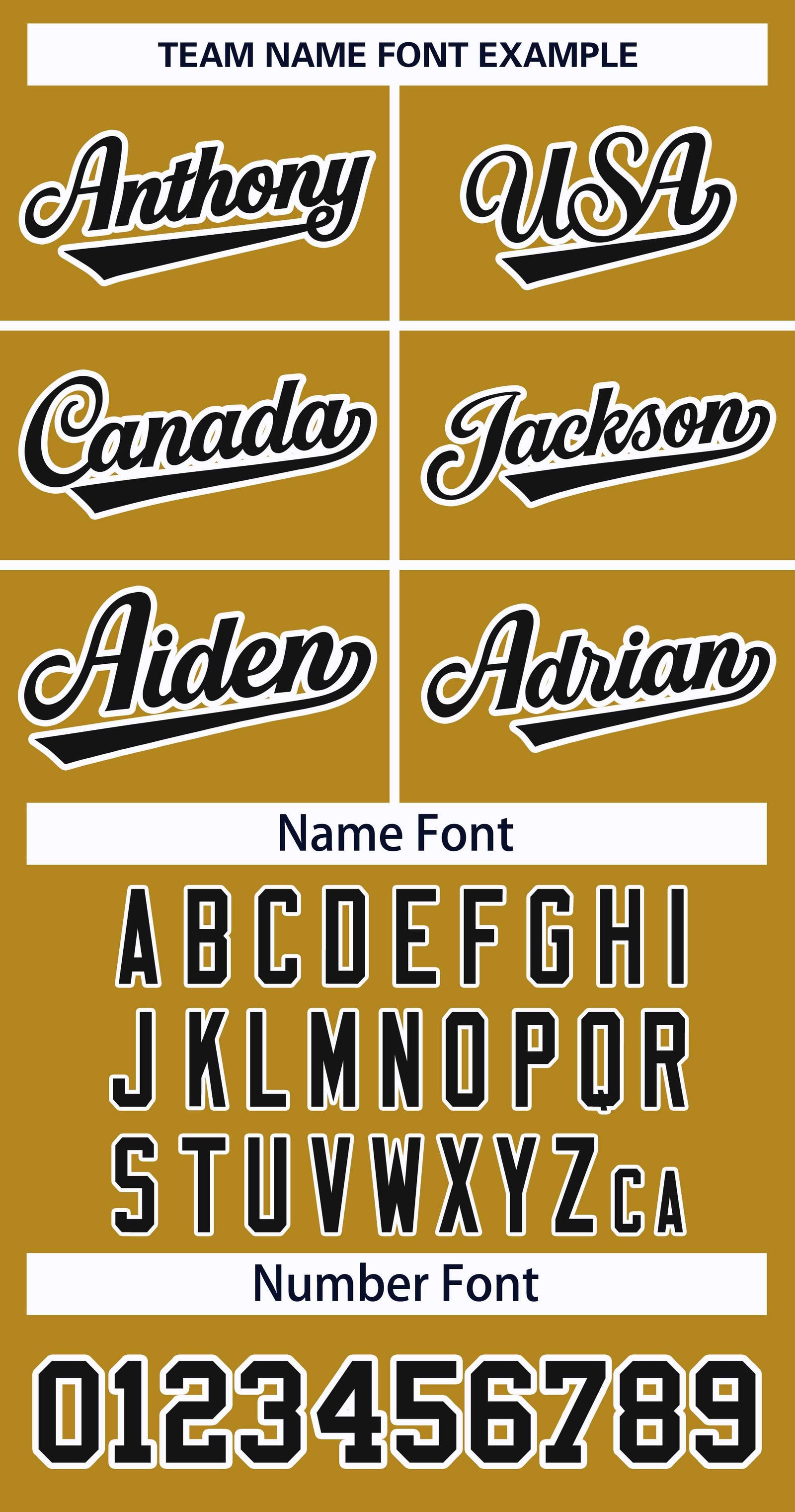 Custom Old Gold Black-White Classic Style Hockey Jersey