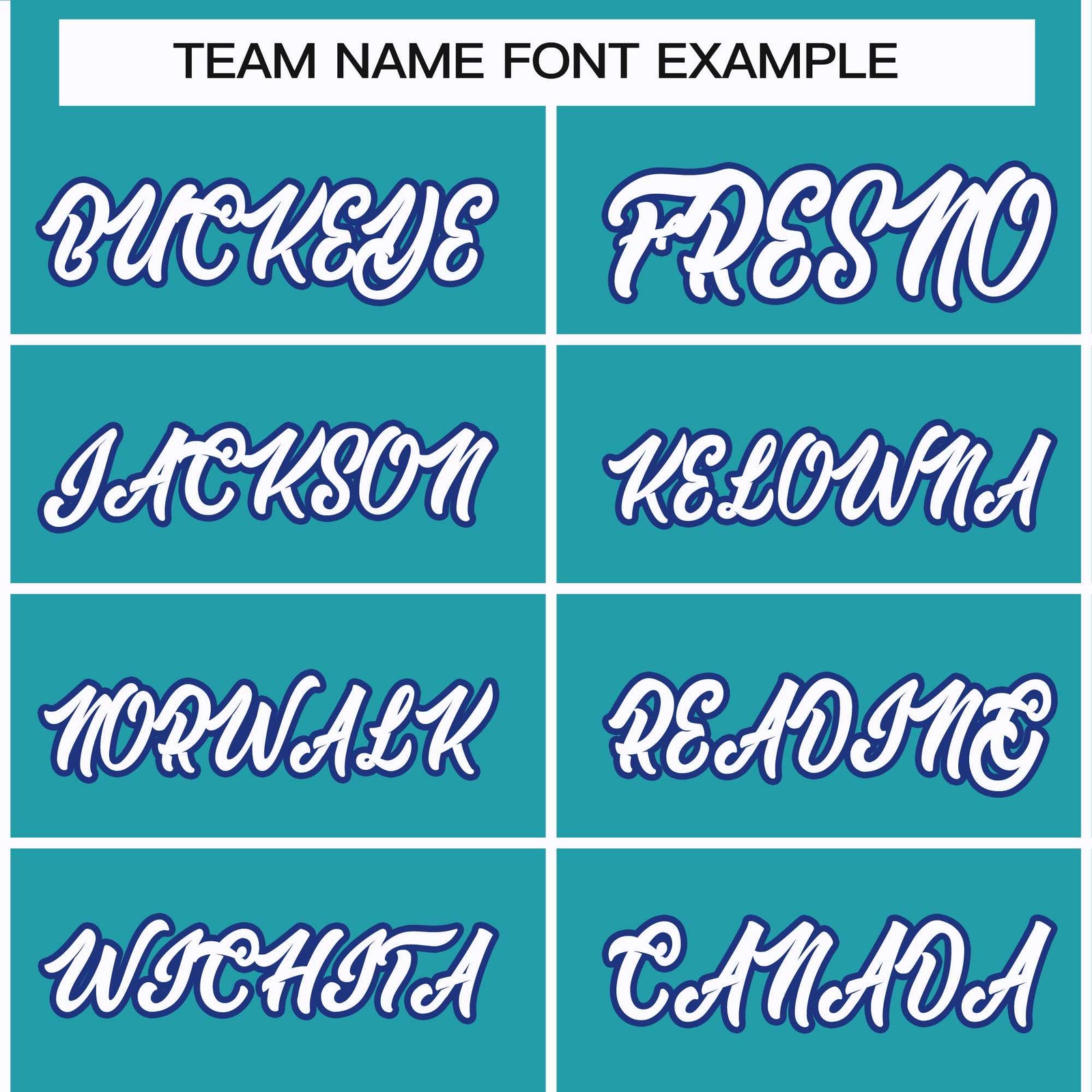 Custom Aqua White-Royal Classic Style Hockey Jersey