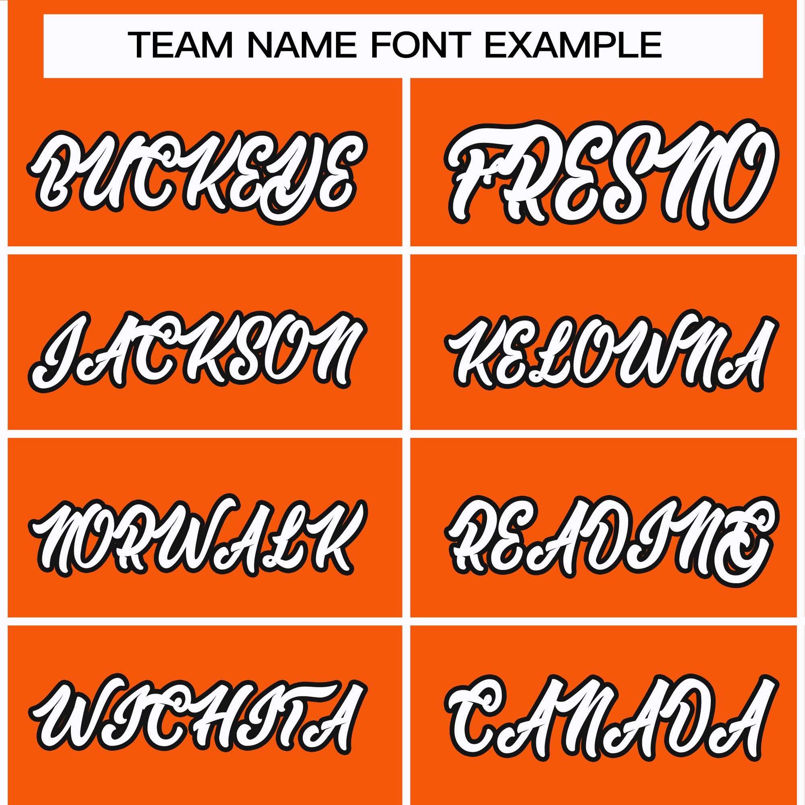 Custom Orange White-Black Classic Style Hockey Jersey