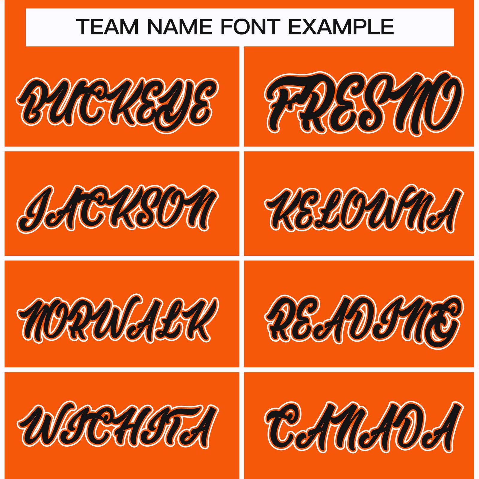 Custom Orange Black Orange-White Classic Style Hockey Jersey