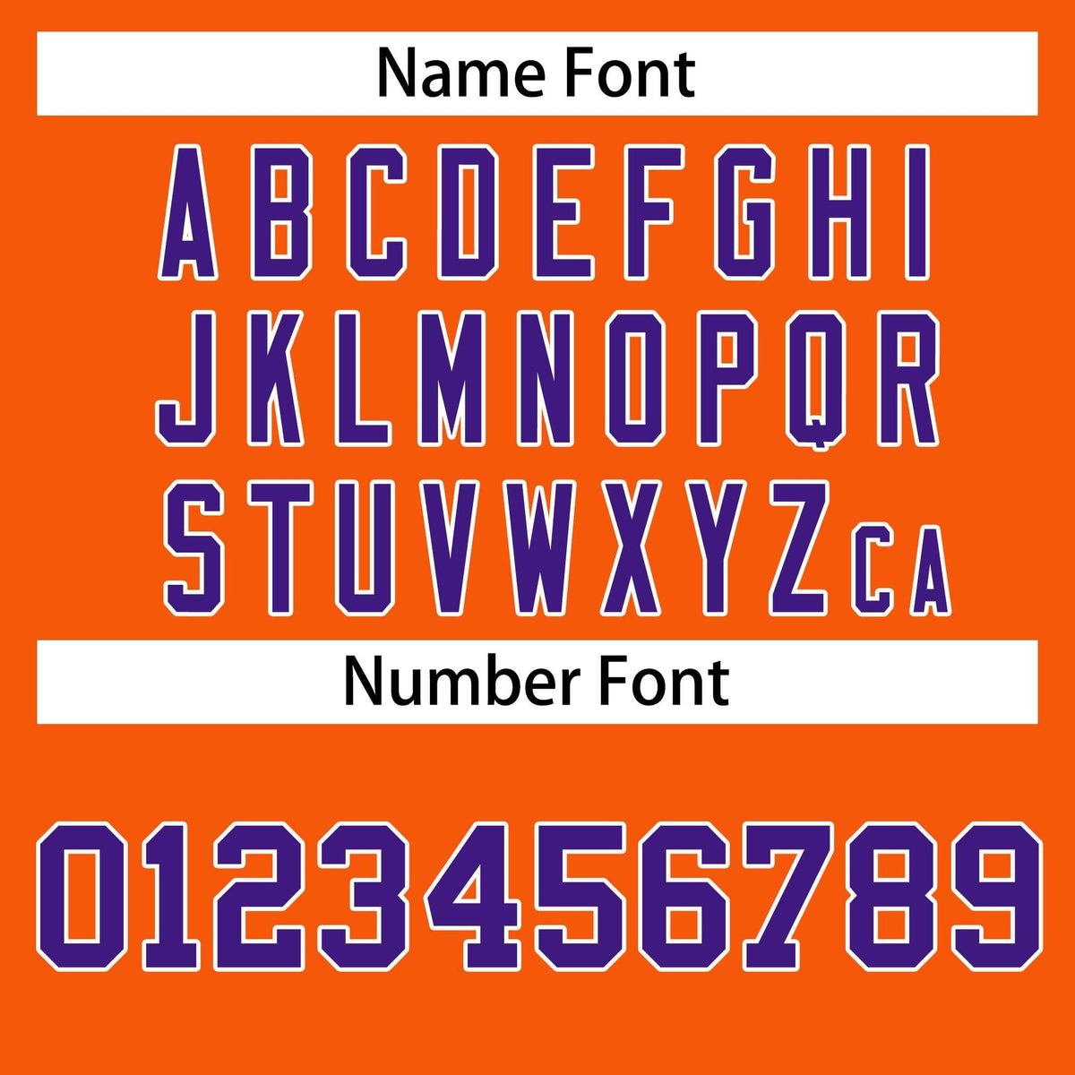 Custom Orange Purple-White Classic Style Hockey Jersey