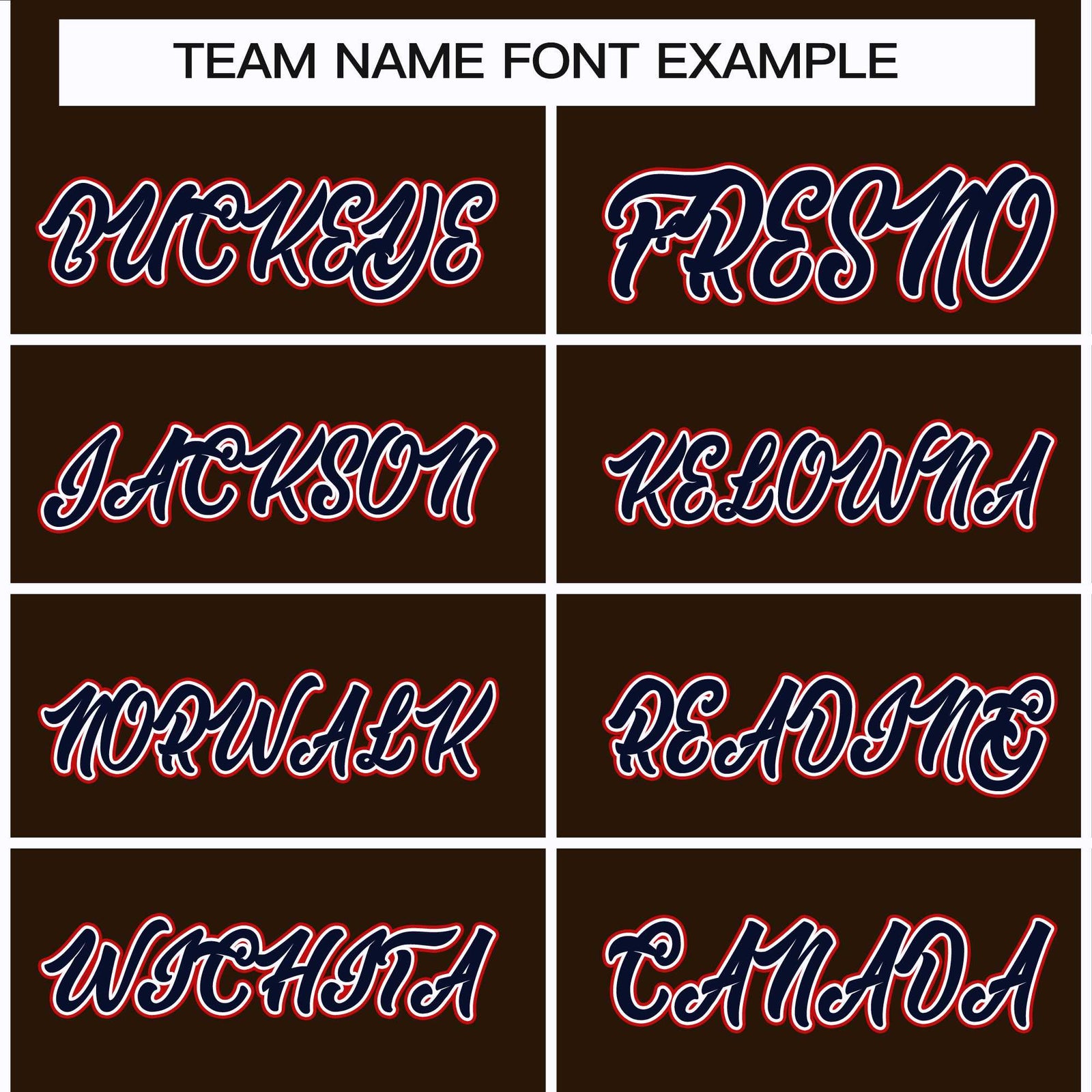 Custom Brown Navy White-Red Classic Style Hockey Jersey