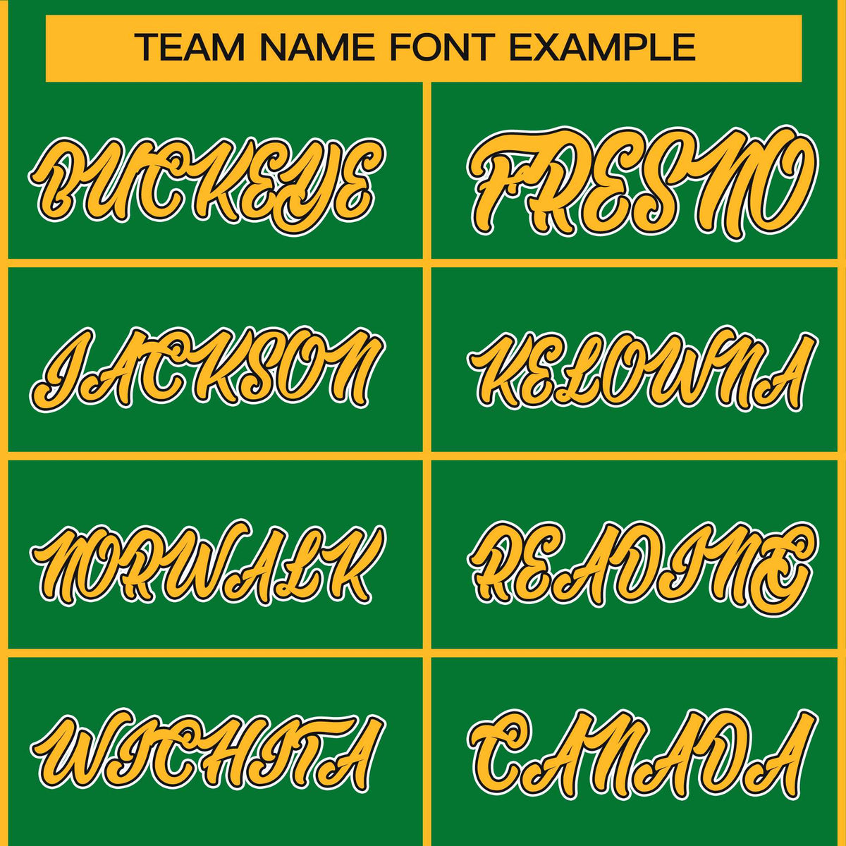 Custom Kelly Green Gold Black-White Classic Style Hockey Jersey