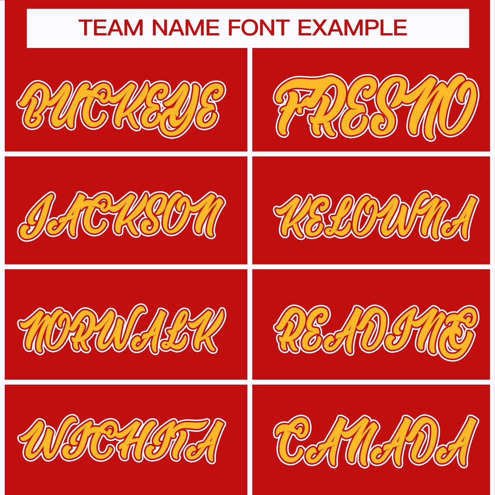 Custom Red Gold Red-White Classic Style Hockey Jersey