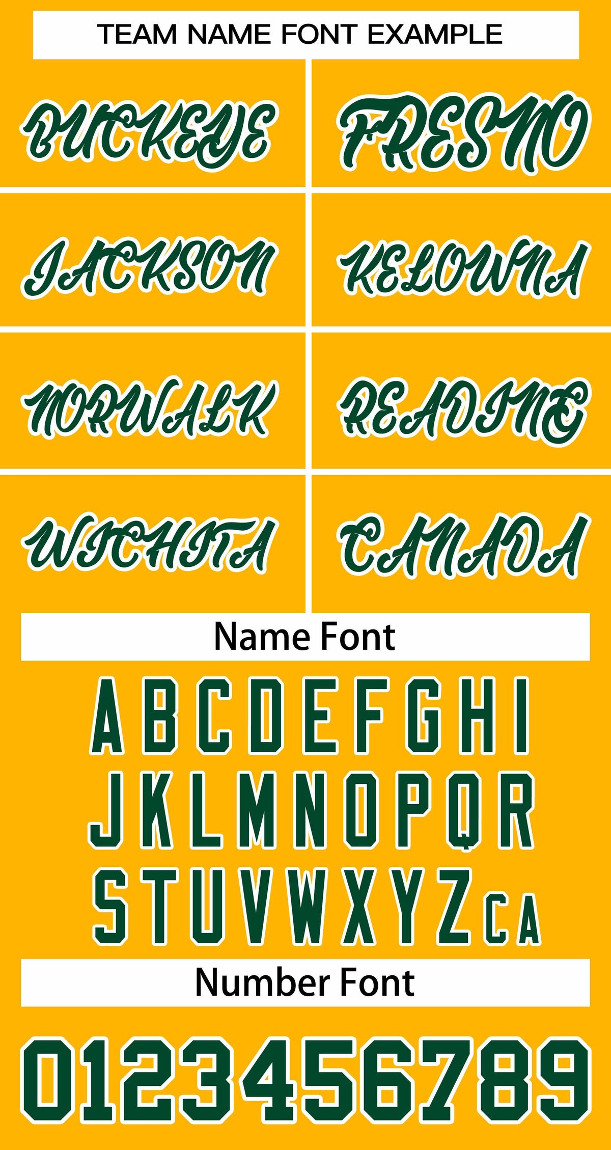 Custom Gold Green White Classic Style Baseball Jersey for Women