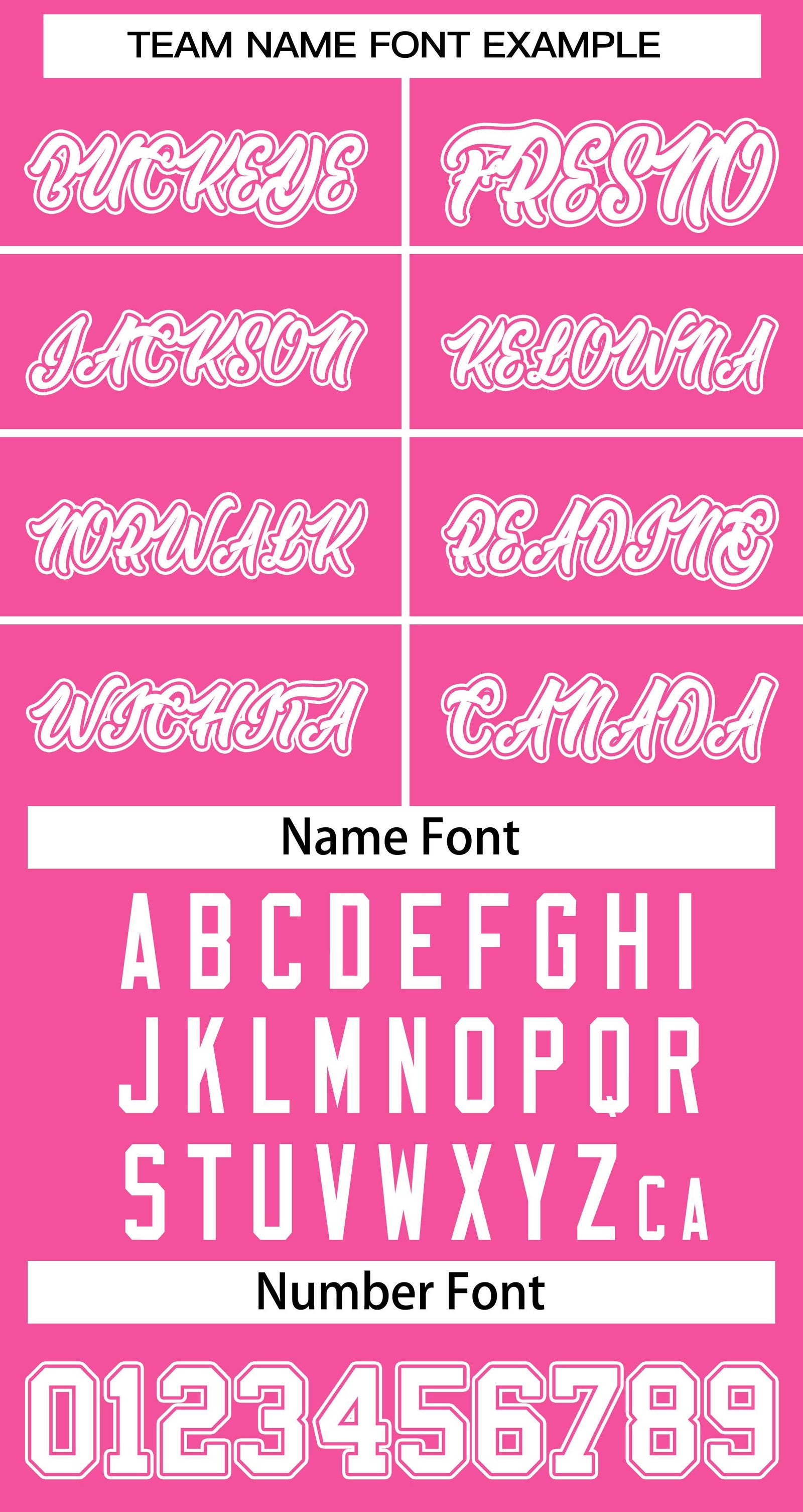 Baseball Jersey Font