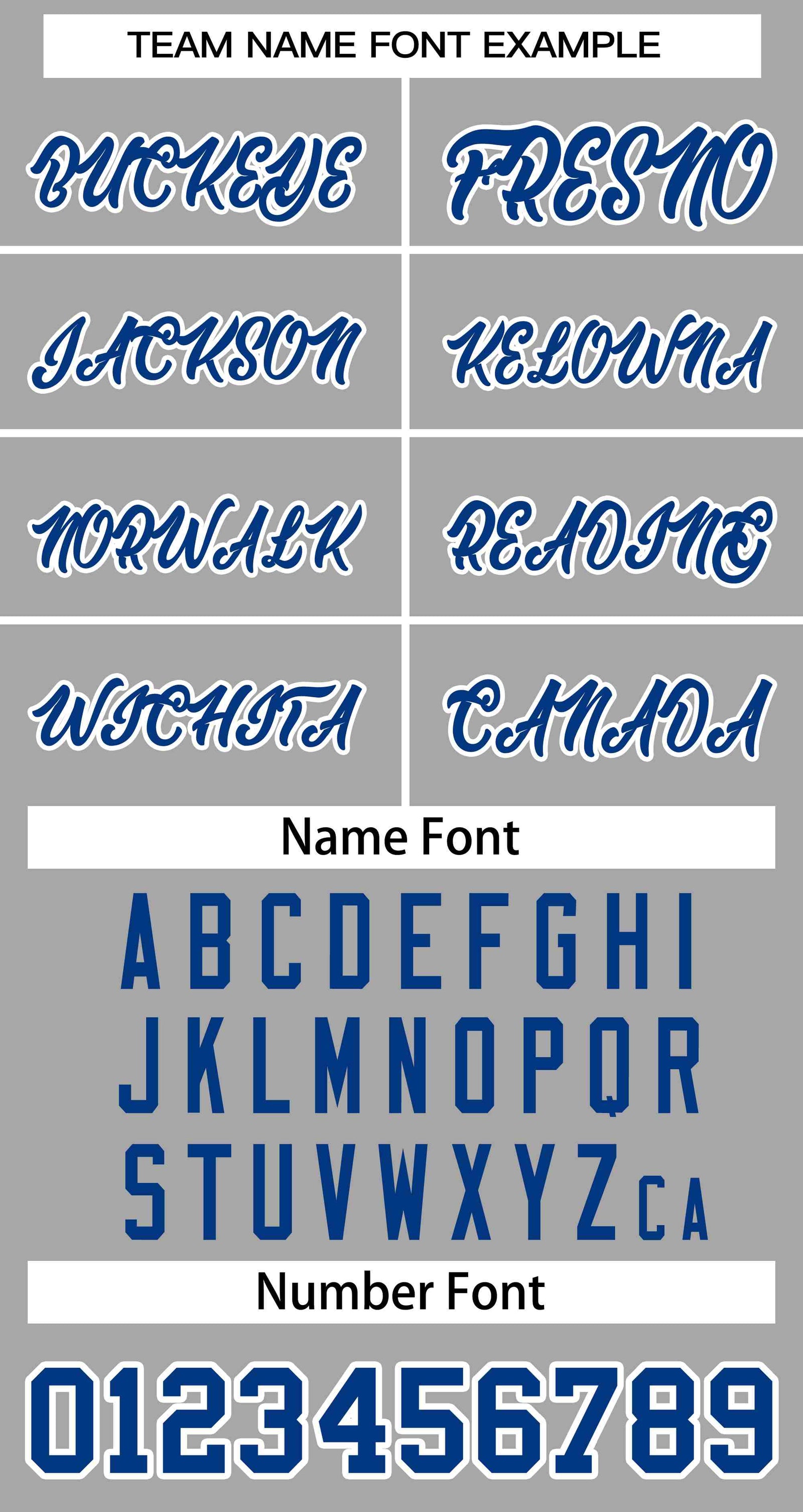 Custom Gray Royal-White Classic Style Authentic Two-Button Softball Jersey