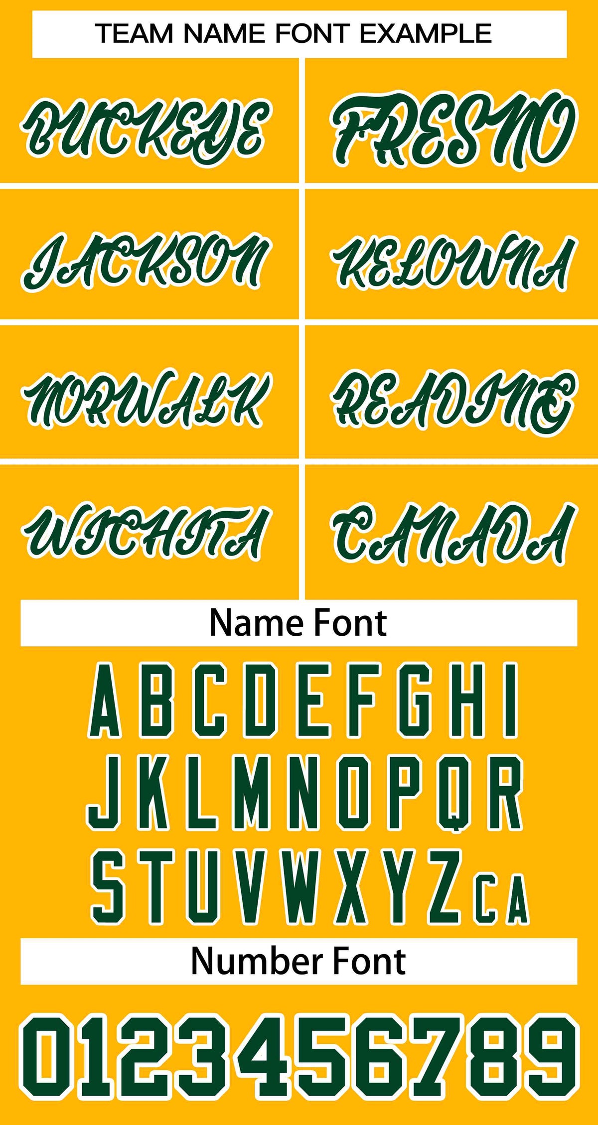 Custom Gold Green-White Classic Style Authentic Two-Button Softball Jersey