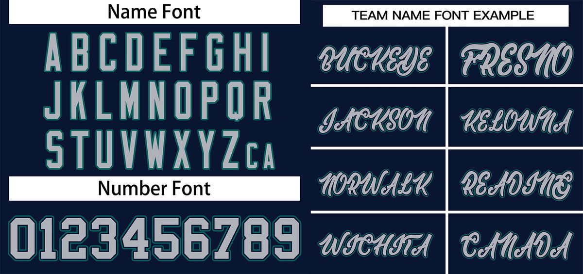 Custom Navy Gray-Aqua Classic Style Authentic Two-Button Softball Jersey