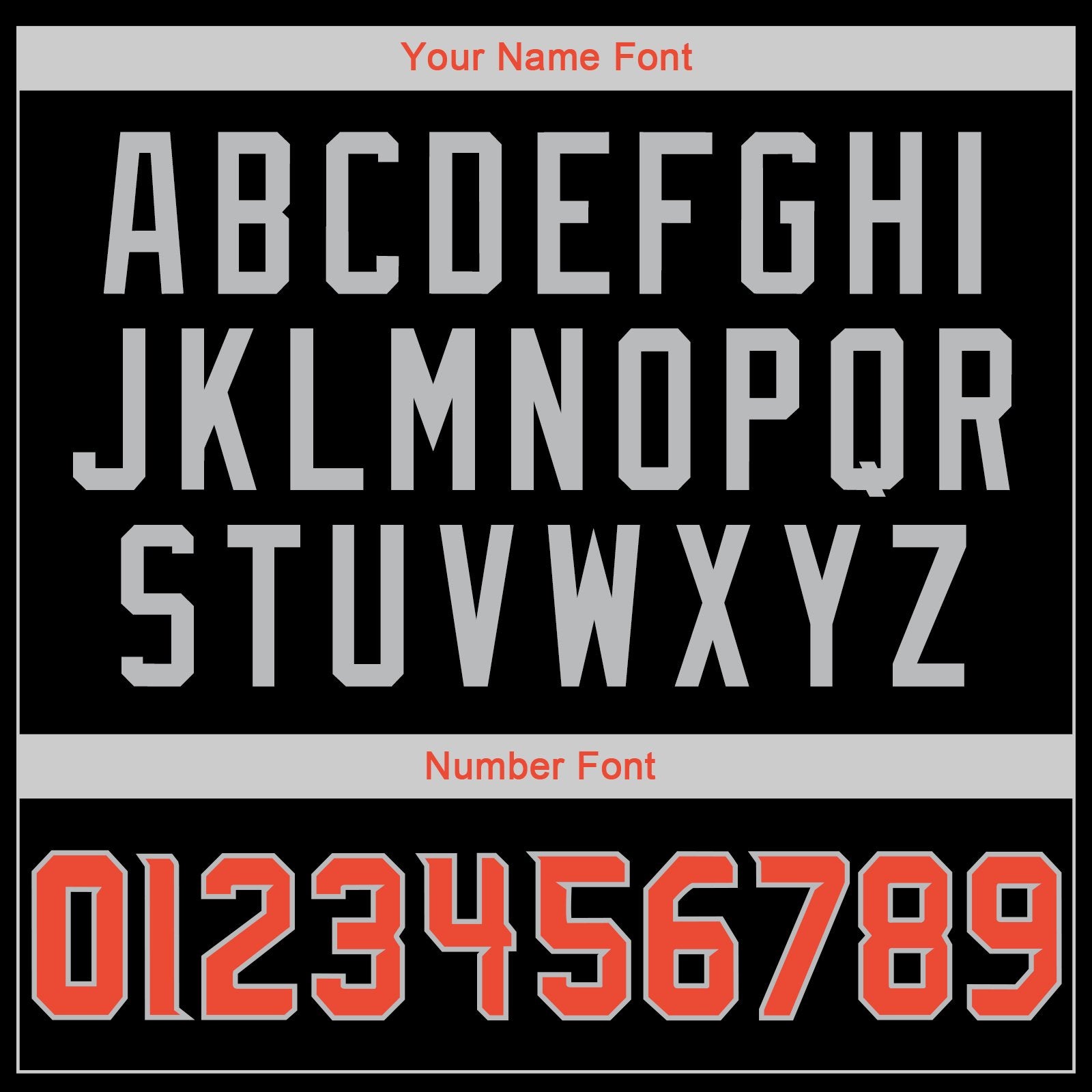 Custom Black Orange-Gray Classic Style Uniform Pullover Fashion Hoodie