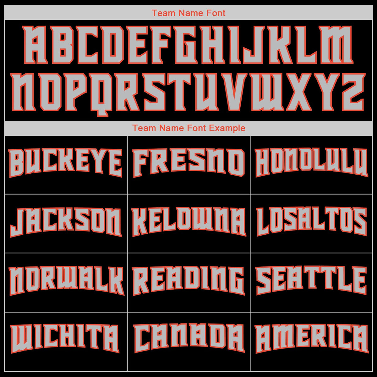 Custom Black Orange-Gray Classic Style Uniform Pullover Fashion Hoodie