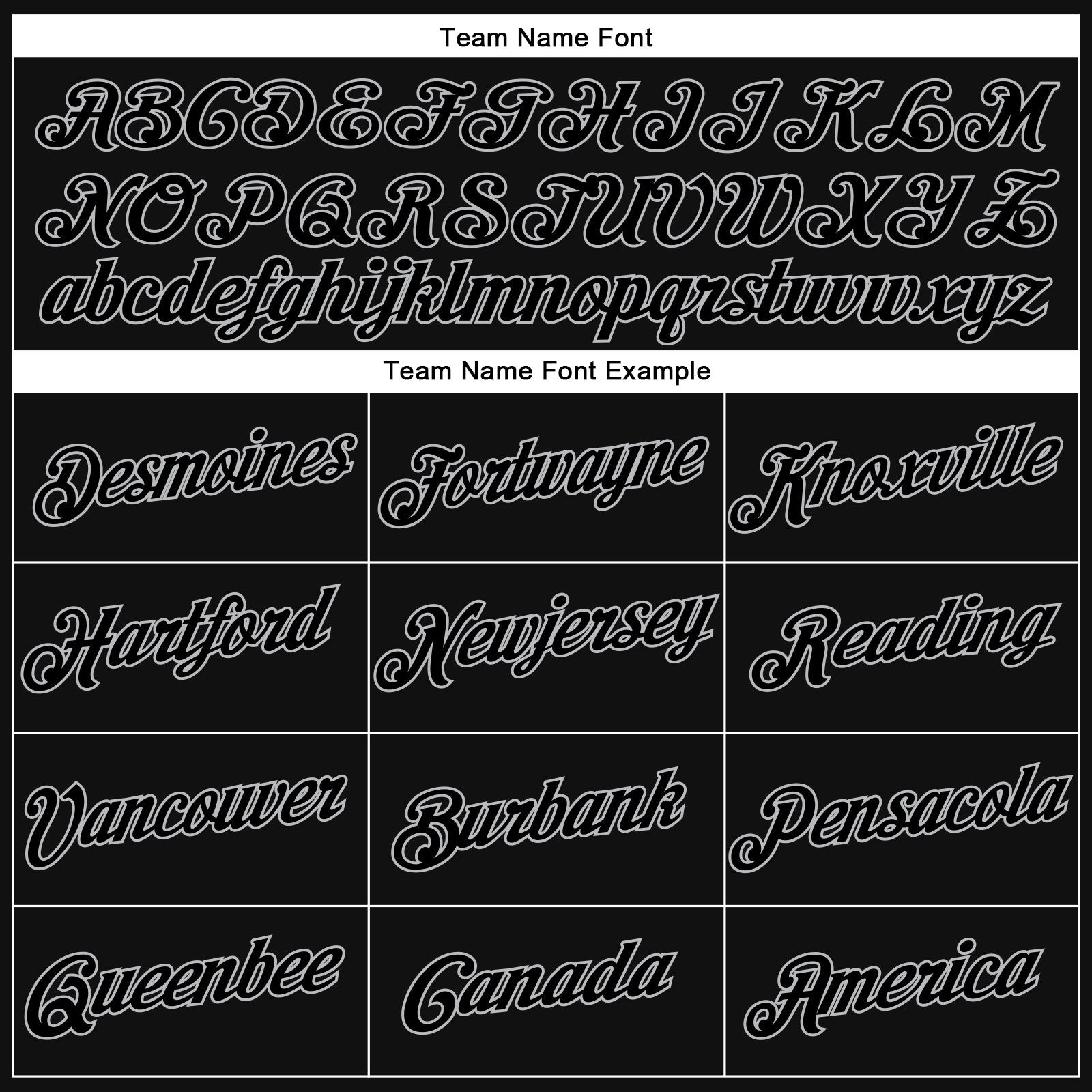 Custom Black Gray Sports Classic Style Uniform Pullover Fashion Hoodie