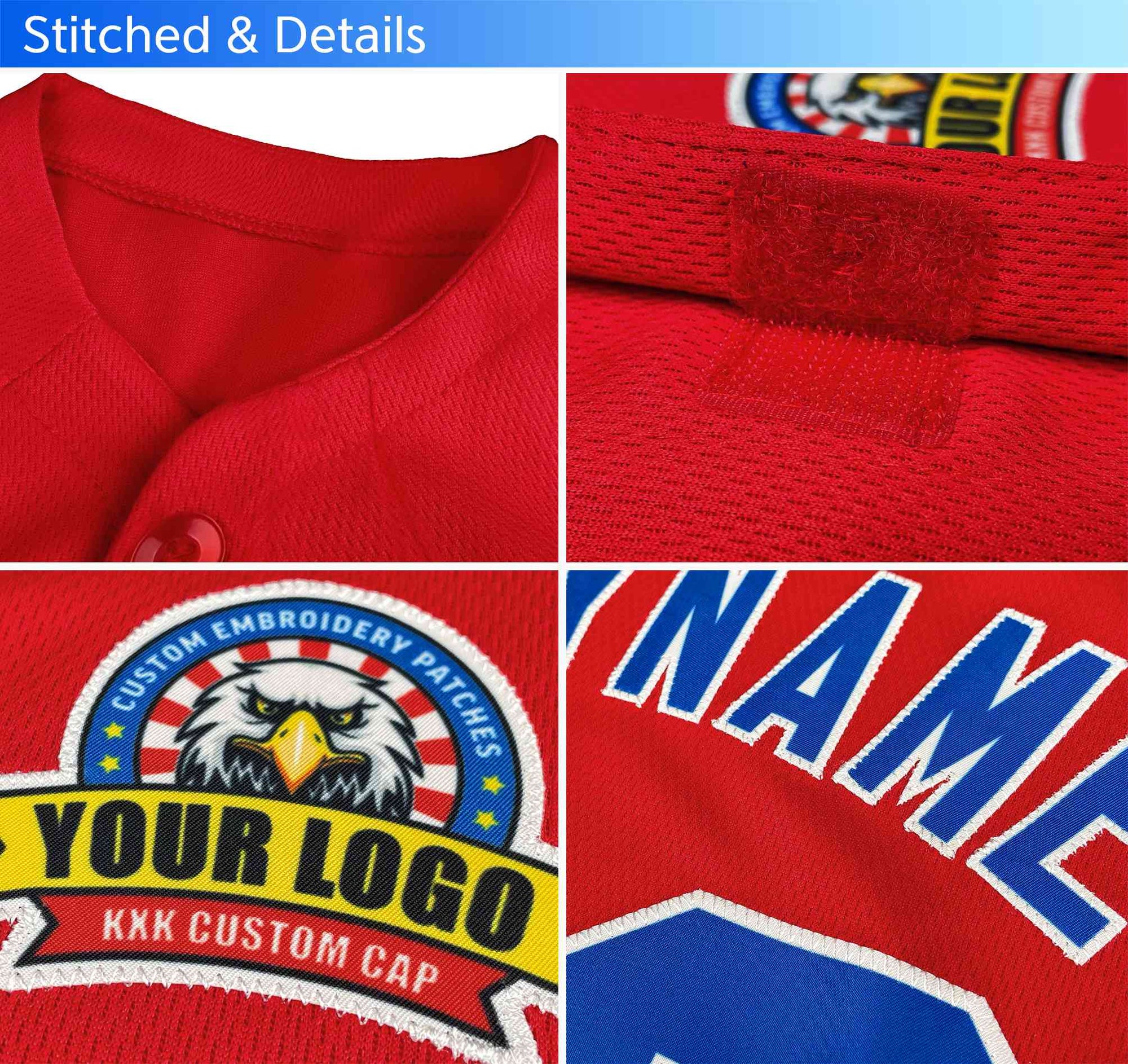 Custom White Crimson-Gold Classic Style Dog Jersey