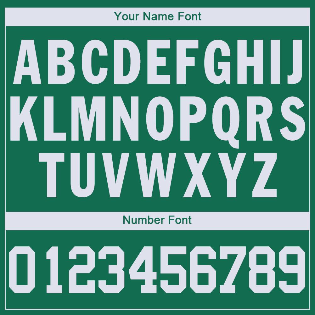 Custom Green White Classic Tops Men Casual Basketball Jersey