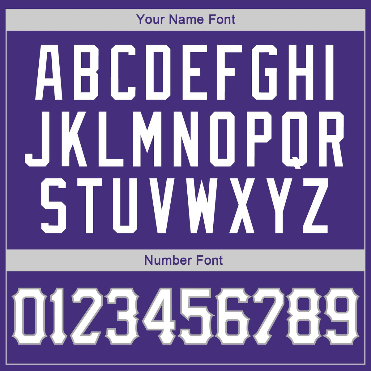 Custom Purple White-Gray Classic Style Uniform Pullover Fashion Hoodie