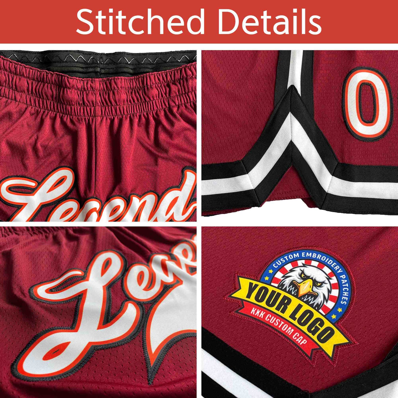 Custom Powder Blue Black Personalized Gradient Fashion Basketball Shorts
